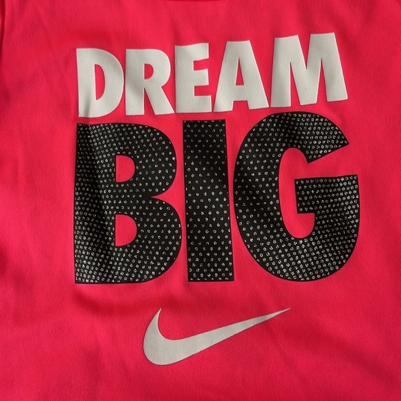 Nike Dri-Fit Girls Top Pink Size 4T - Picture 3 of 6